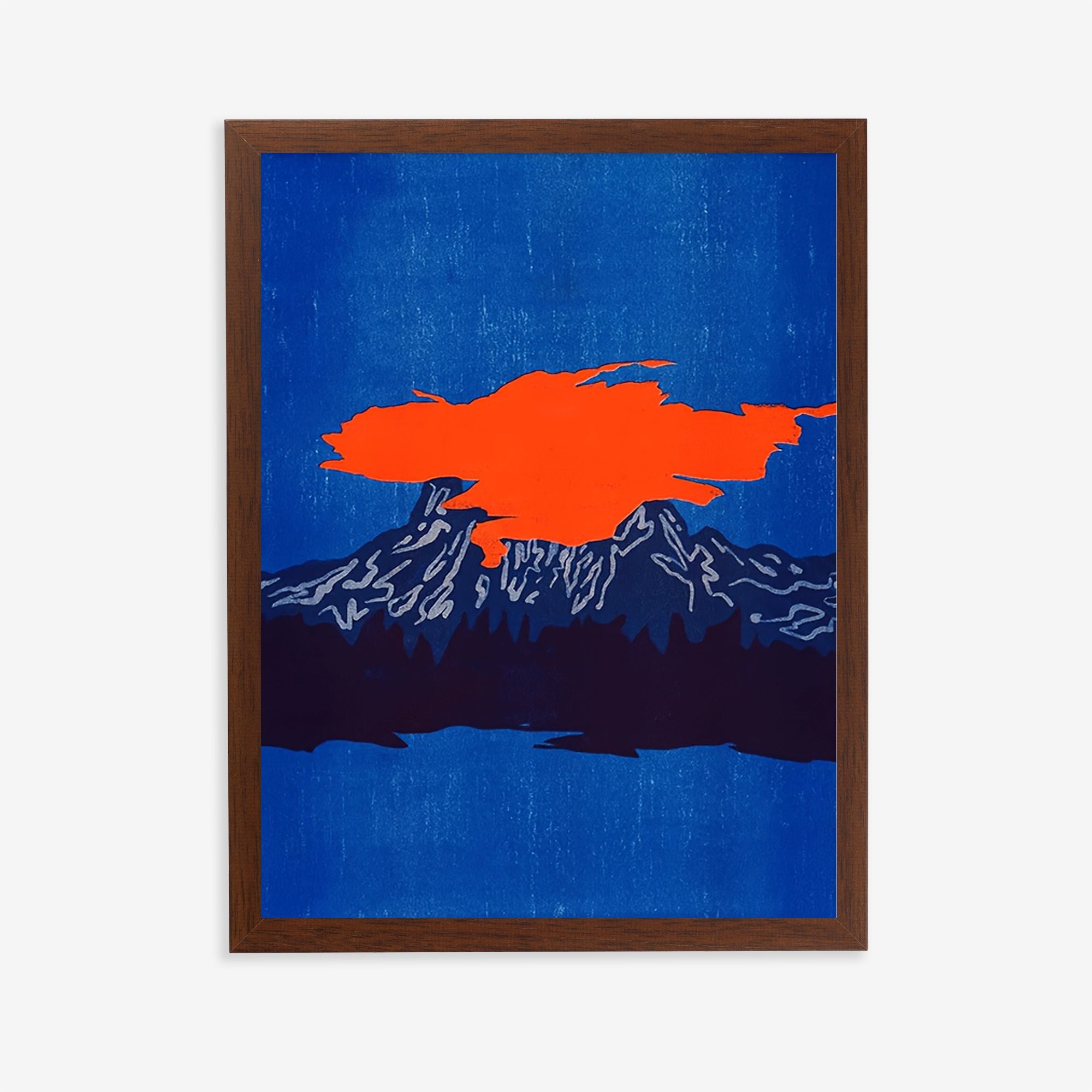 Abstract Landscape Wall Art Print