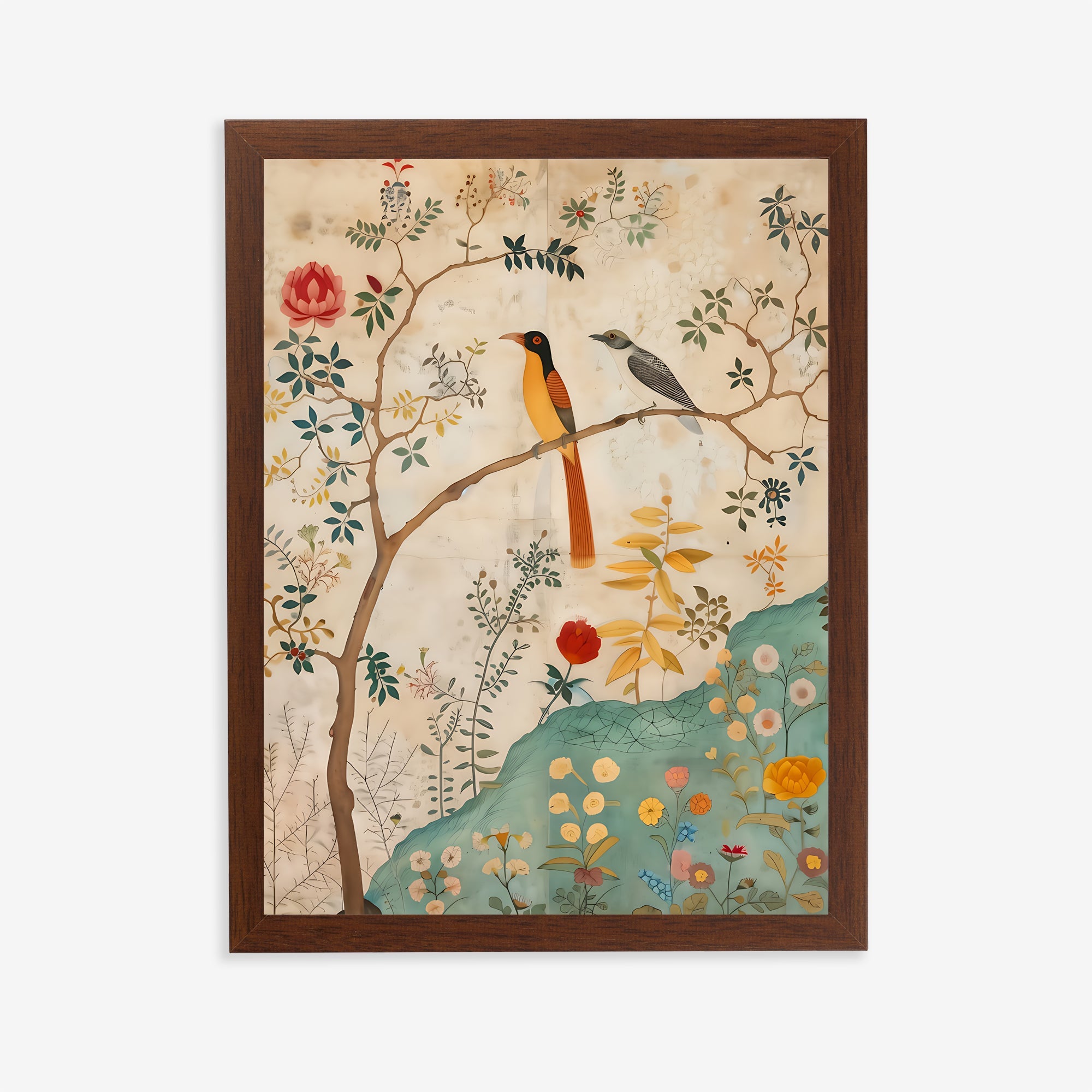 Botanical Bird Art Print