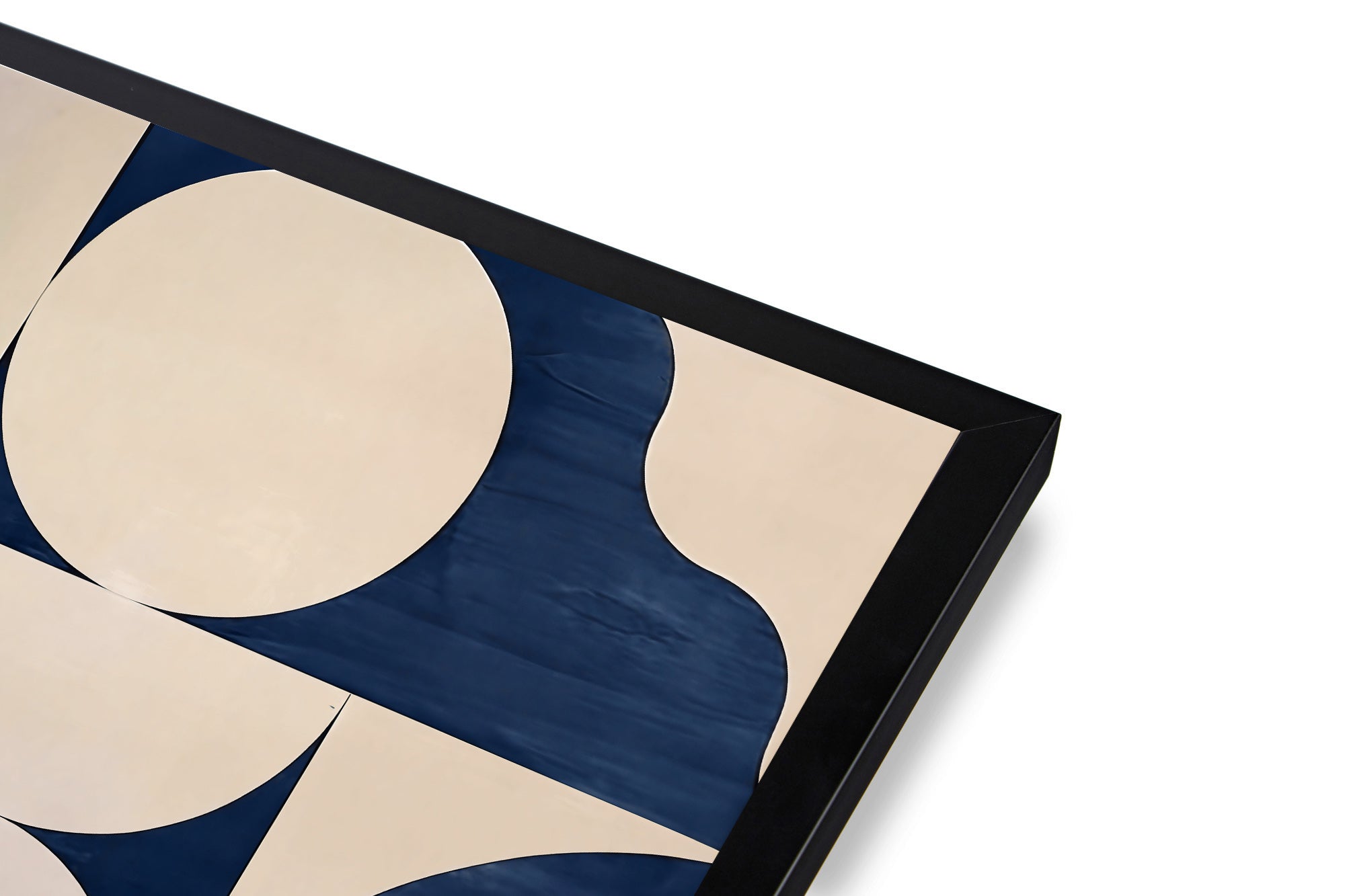 Modern geometric abstract wall art print