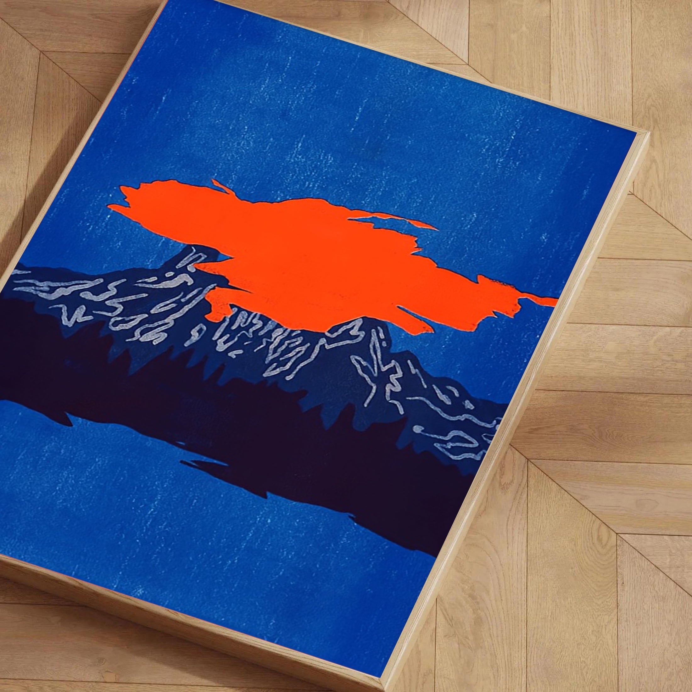 Abstract Landscape Wall Art Print