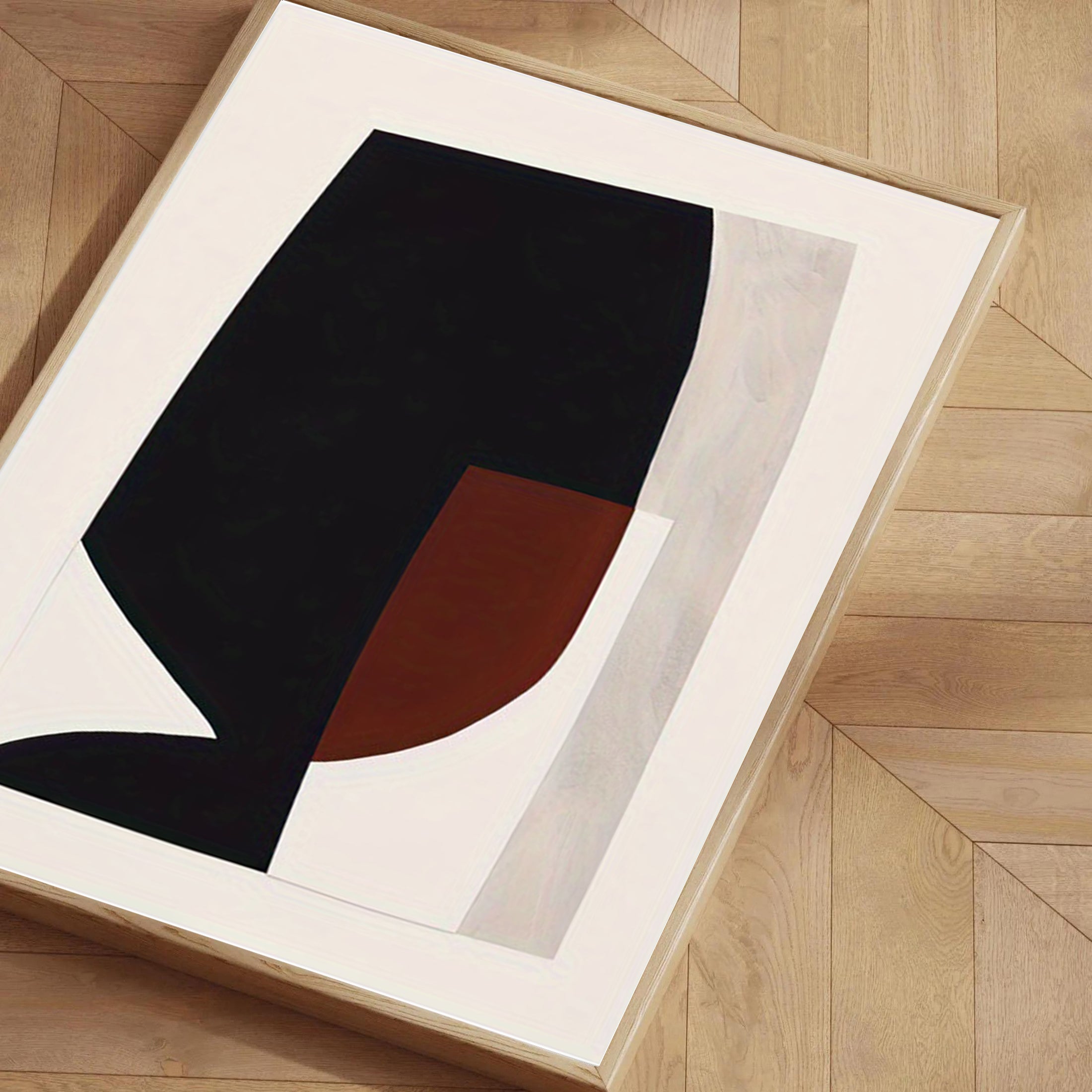 Abstract Geometric Minimalist Art Print