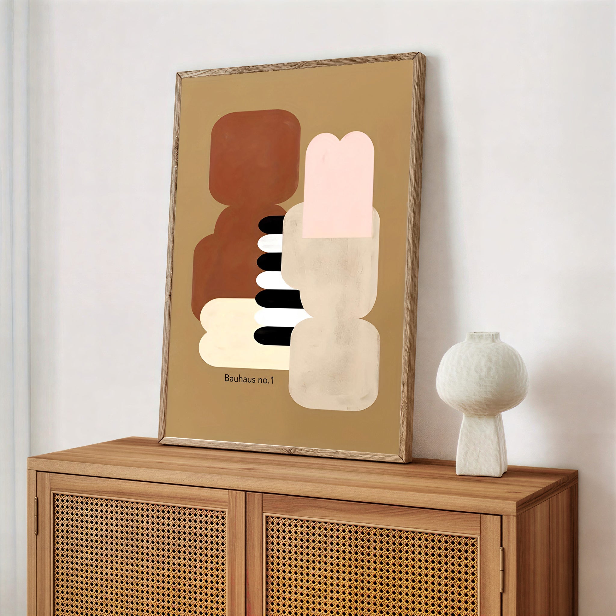 Bauhaus Abstract Wall Art Print