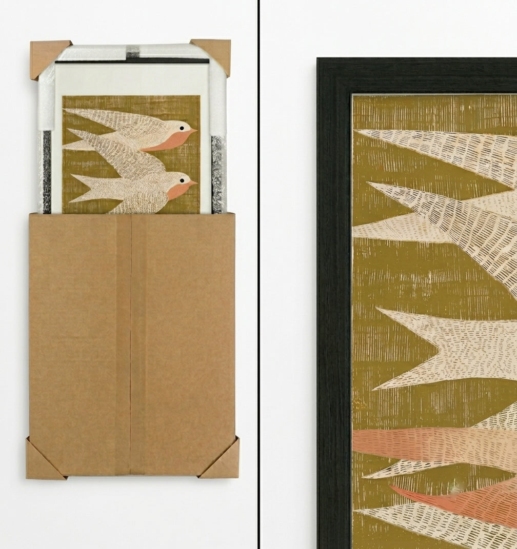Scandinavian Bird Print