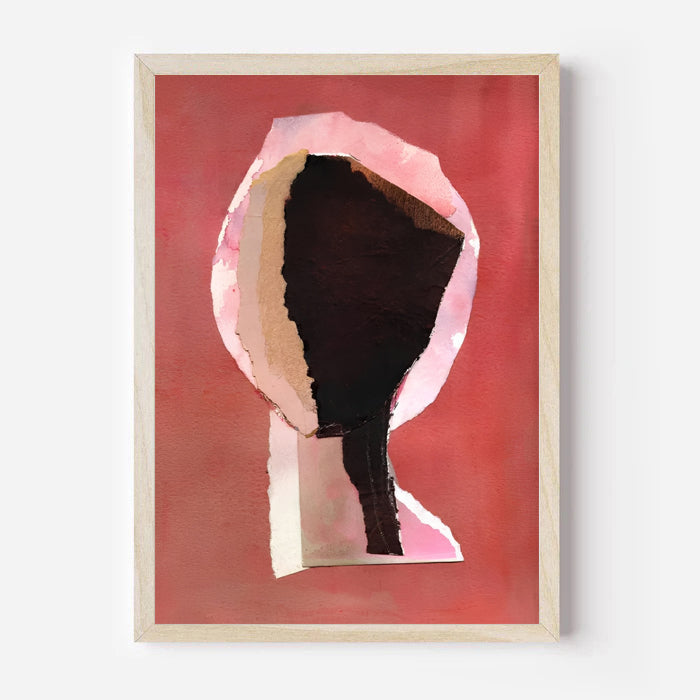 Abstract Collage Wall Art Print