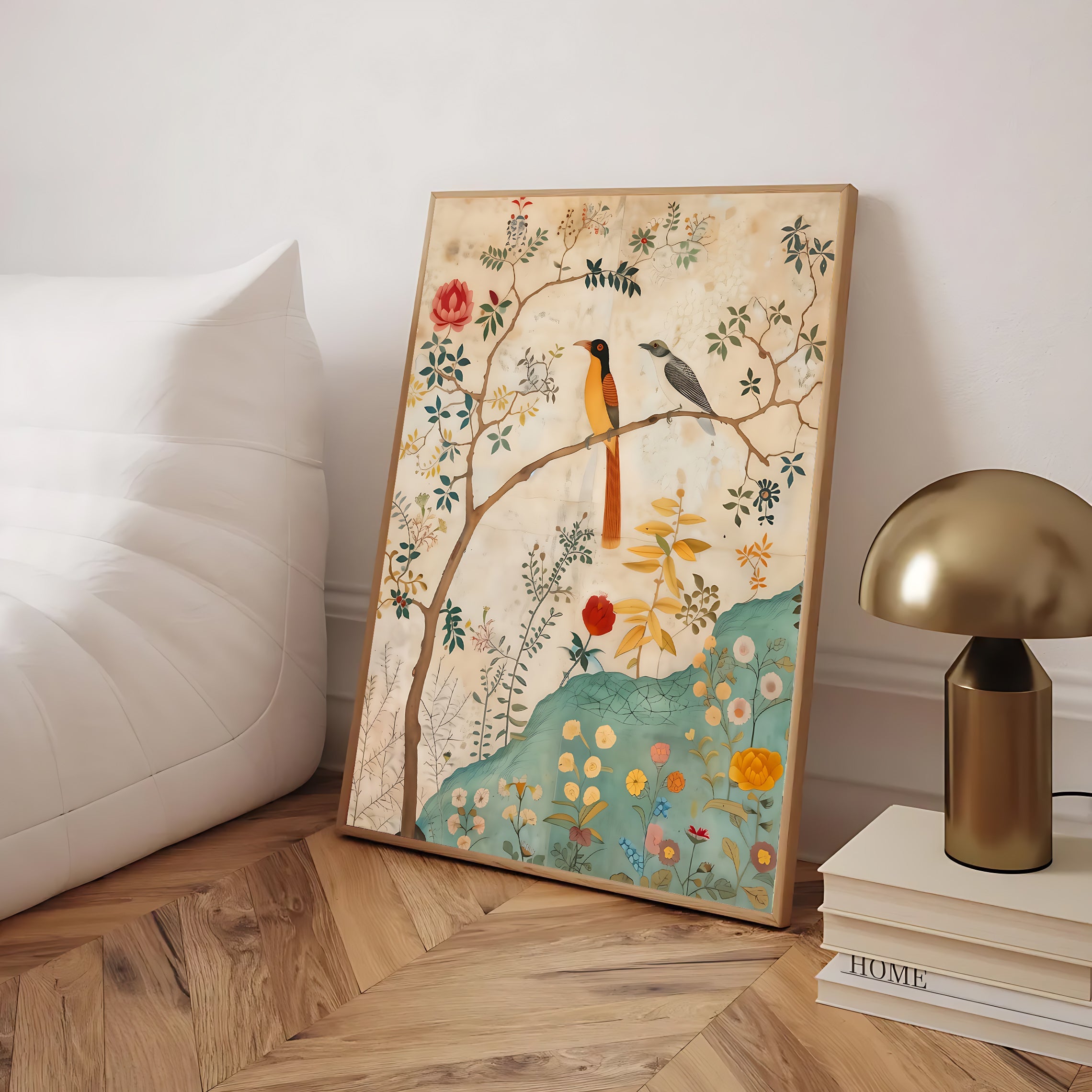 Botanical Bird Art Print