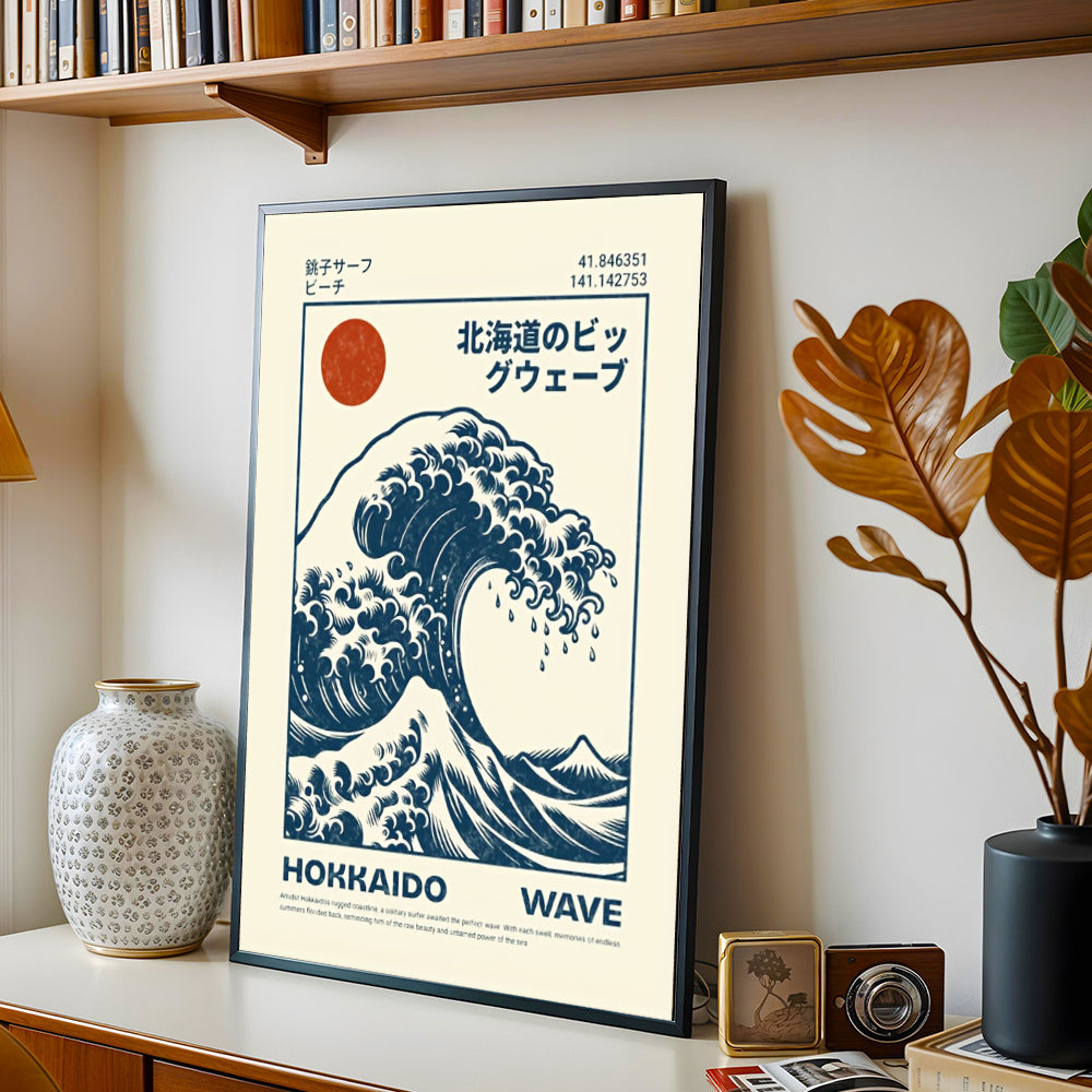 Hokusai Wave Poster Print