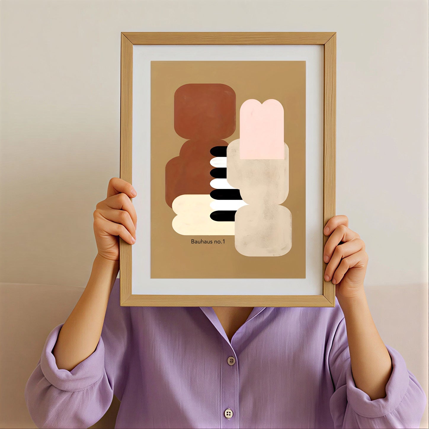 Bauhaus Abstract Wall Art Print