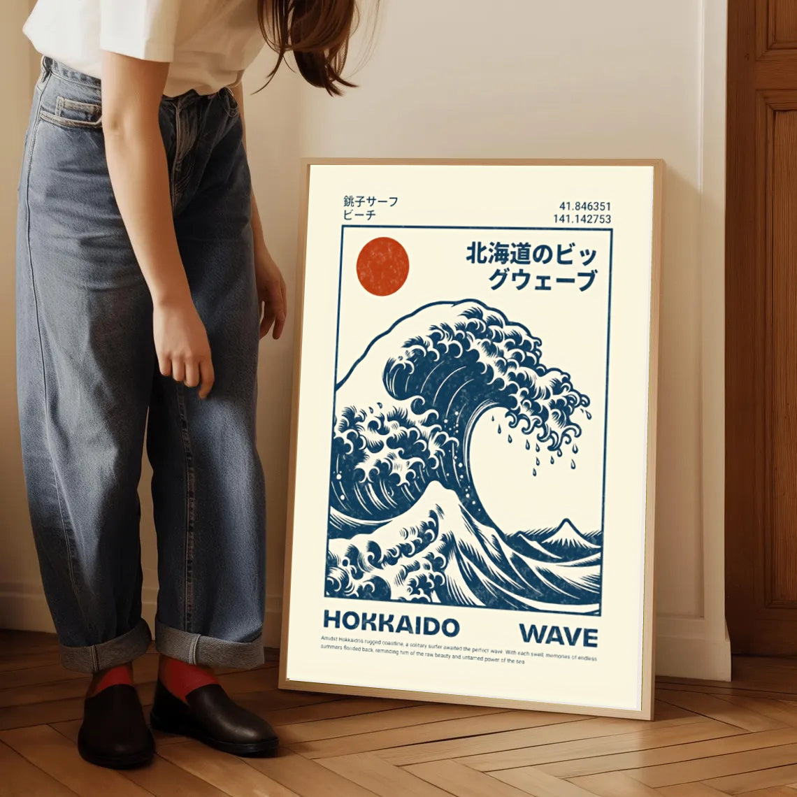 Hokusai Wave Poster Print