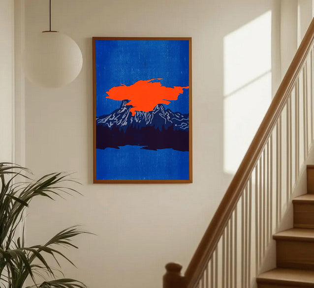Abstract Landscape Wall Art Print