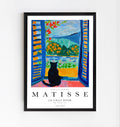 Matisse Inspired Cat Art Print