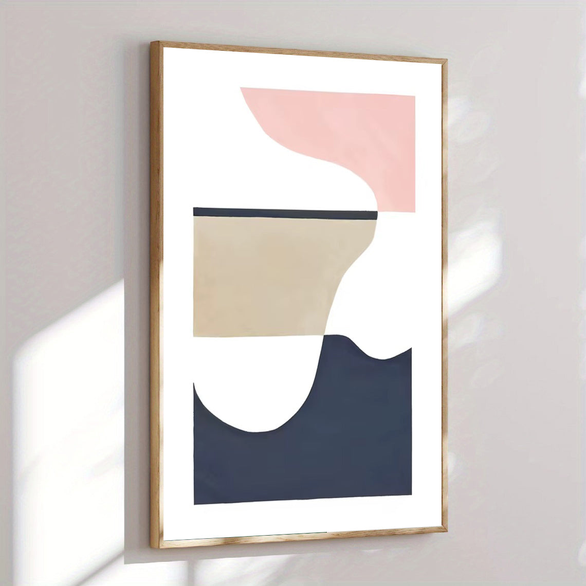 Scandinavian wall art print minimalist design