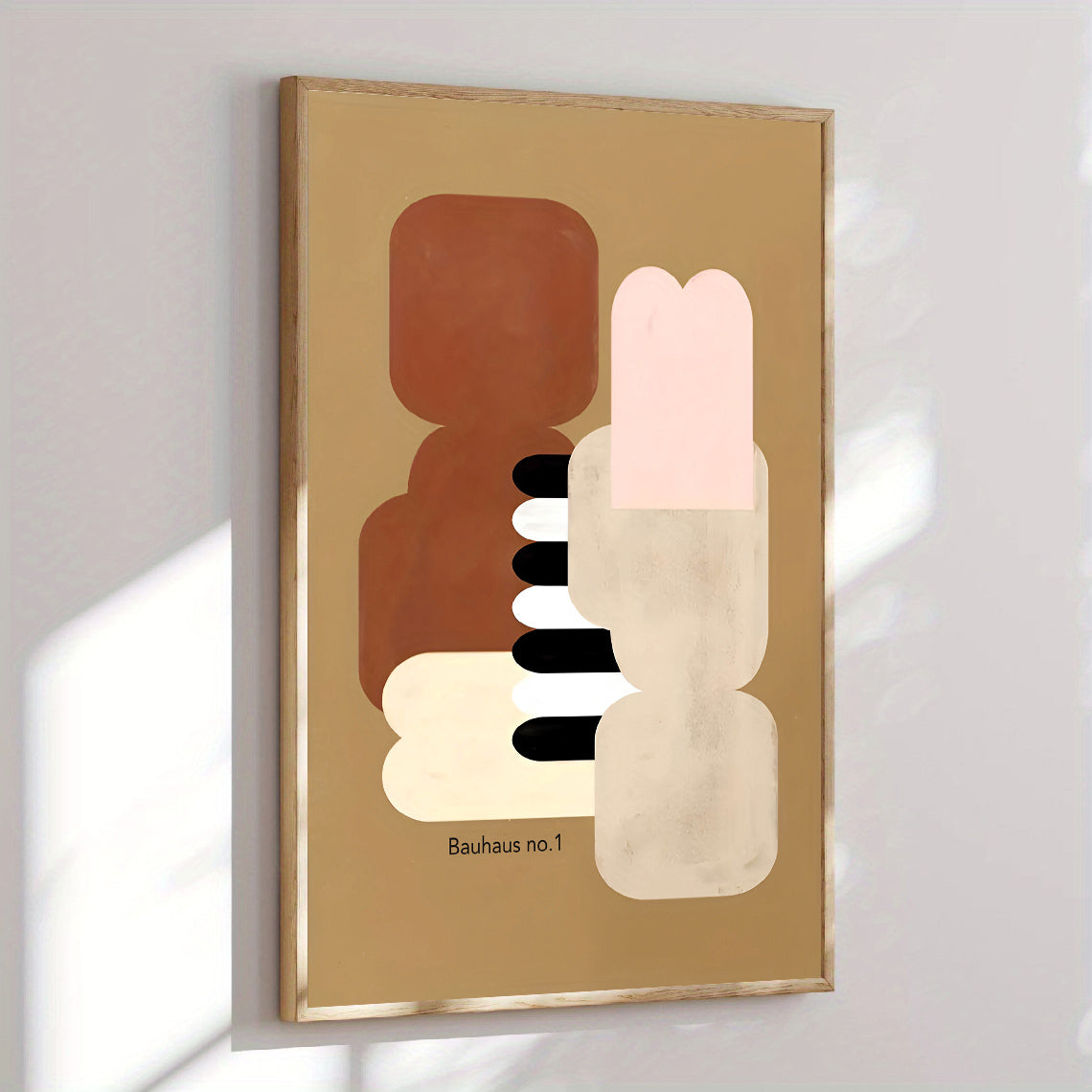 Bauhaus Abstract Wall Art Print