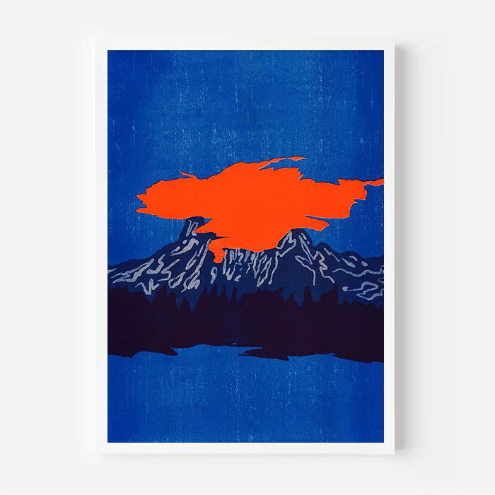 Abstract Landscape Wall Art Print