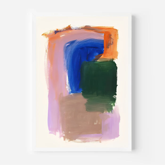 Colorful Modern Abstract Art Print