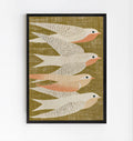 Scandinavian Bird Print