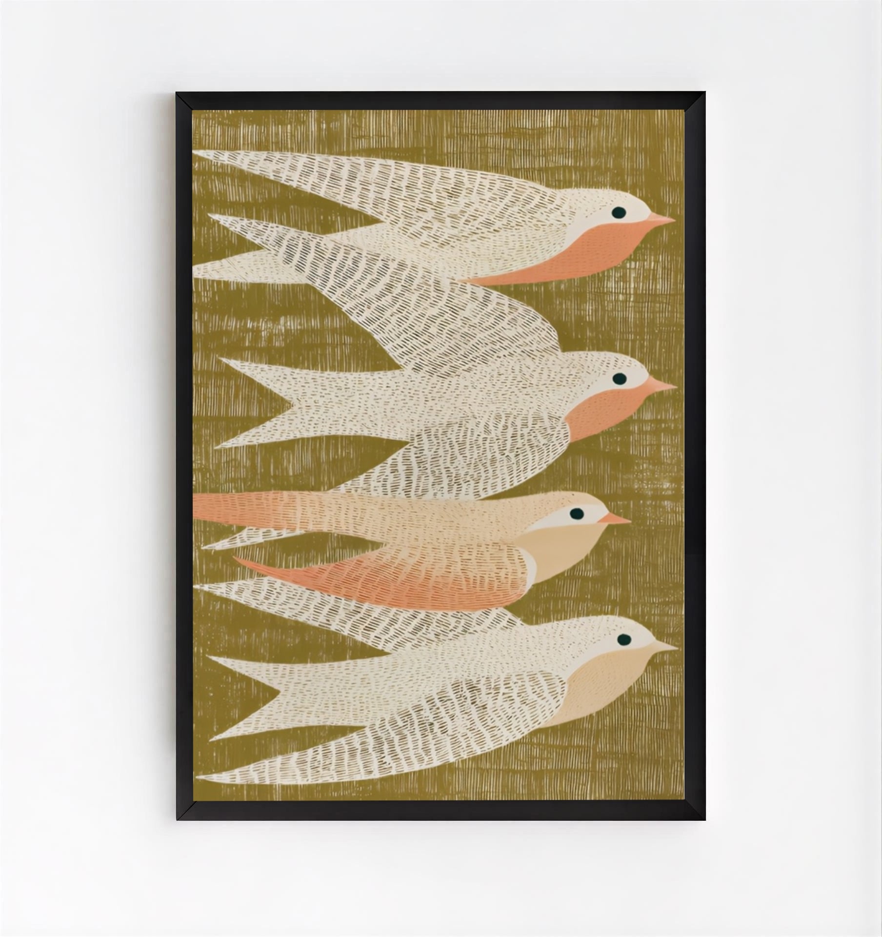 Scandinavian Bird Print