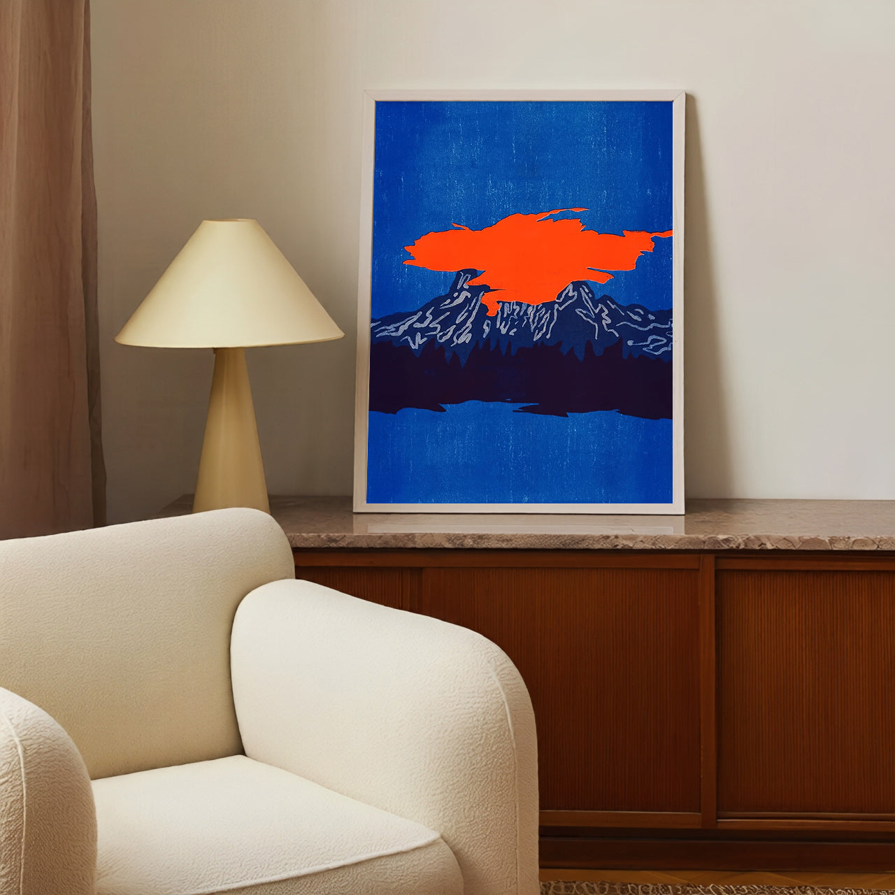Abstract Landscape Wall Art Print