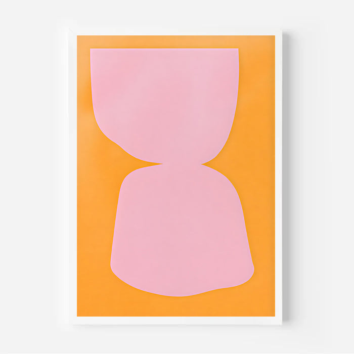Modern Abstract Pastel Art Poster