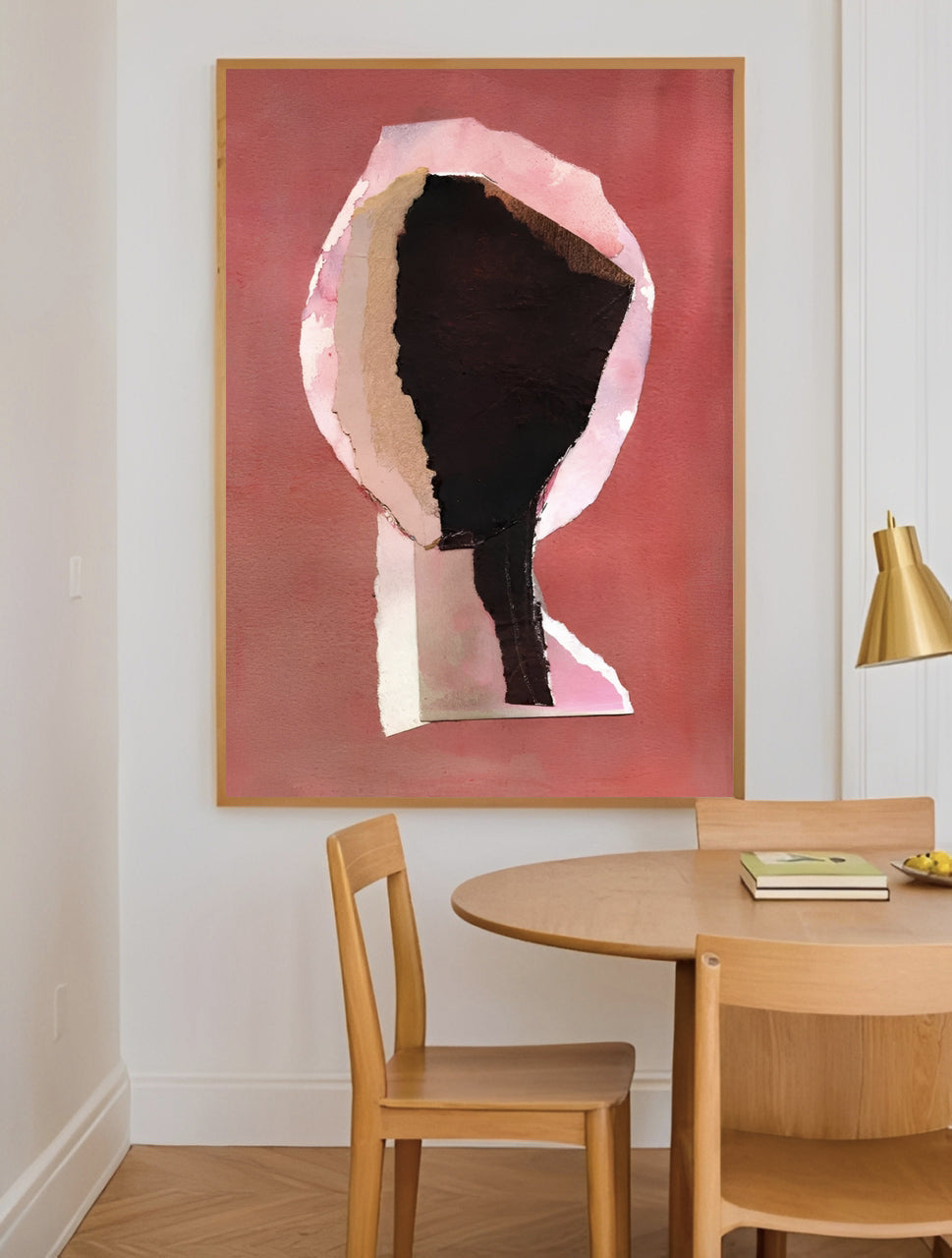 Abstract Collage Wall Art Print