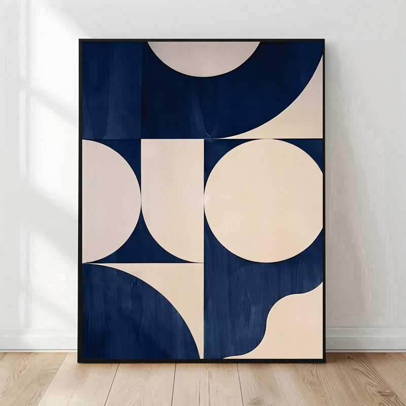Modern geometric abstract wall art print